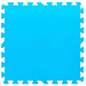 Floor protector Bestway Pool Floor Protector polyethylene cyan 500×500×4 mm pack of 9