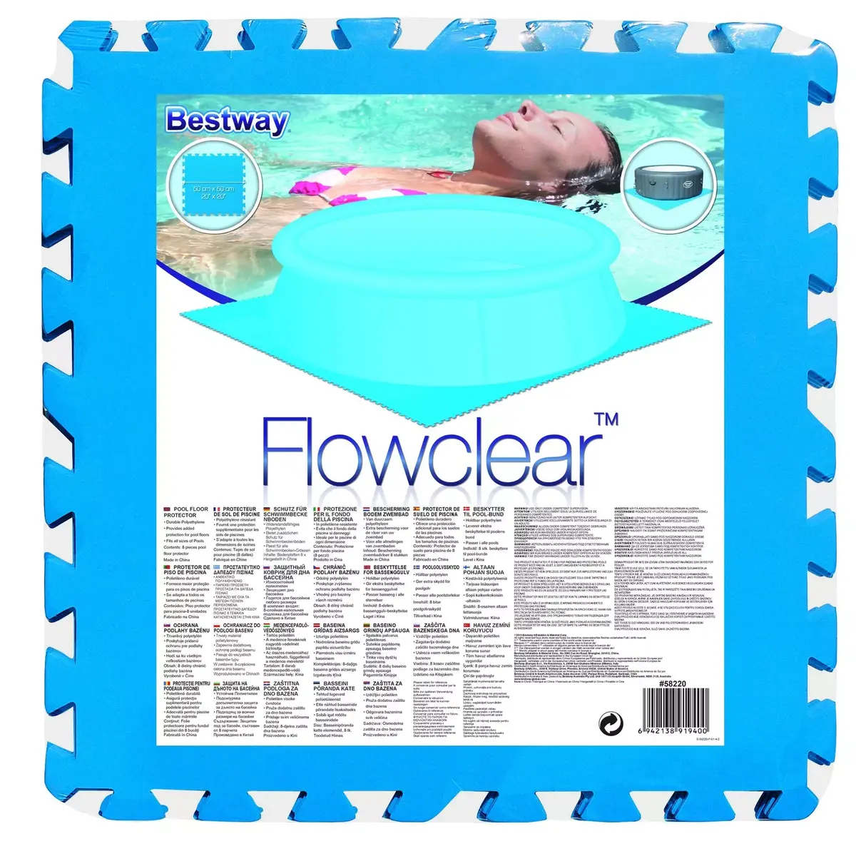 Bestway Pool Floor Protector 500×500×4 mm Photo 5