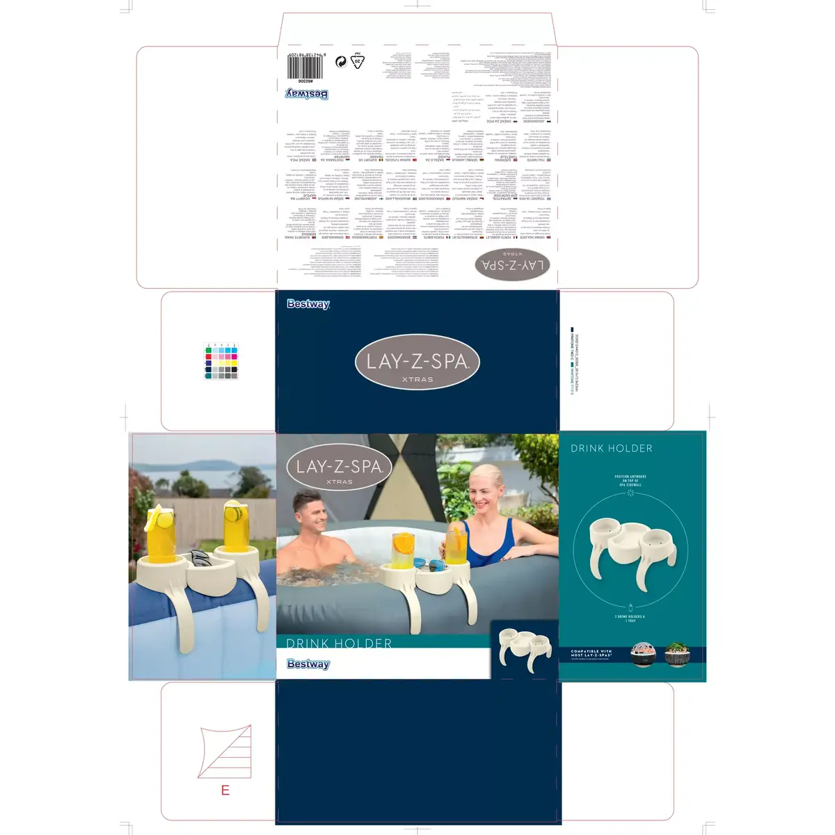 Dzērienu turētājs Bestway Lay-Z-Spa Drink Holder Photo 3