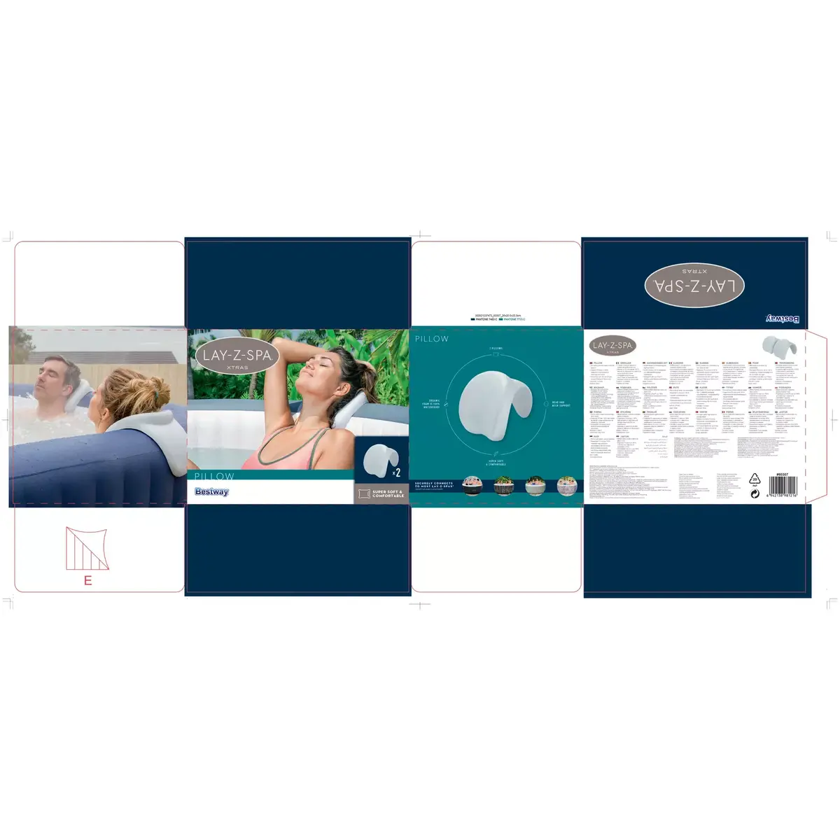 Bestway Lay-Z-Spa Pillow — inflatable spa pillow Photo 4