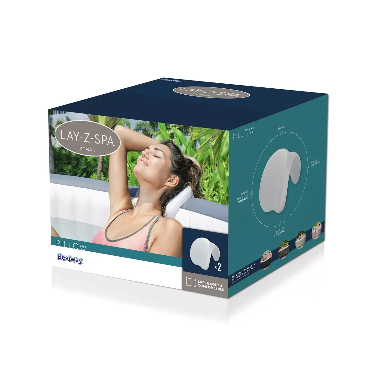 Bestway Lay-Z-Spa Pillow — inflatable spa pillow Photo 5