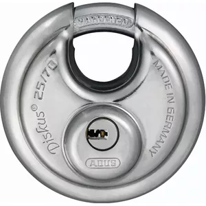 Diskveida atslēga ABUS 25/70 kd Atslēgas slēdzis 5 atslēgas 7cm