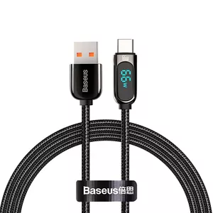 USB cable Baseus CASX020001 1m USB A USB C Black
