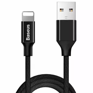 Lightning cable Baseus CALYW-A01, 1.8 m, black