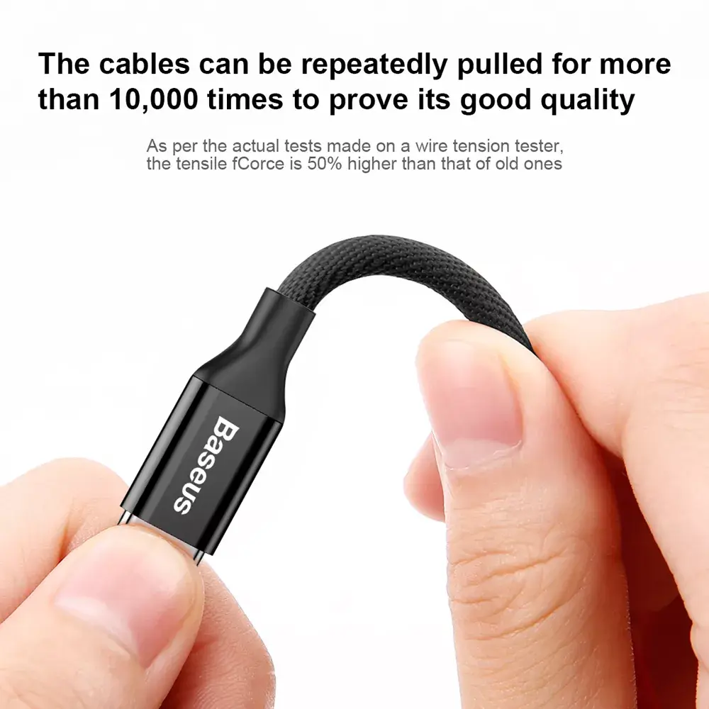 Lightning cable Baseus CALYW-A01 1.8 m Photo 3