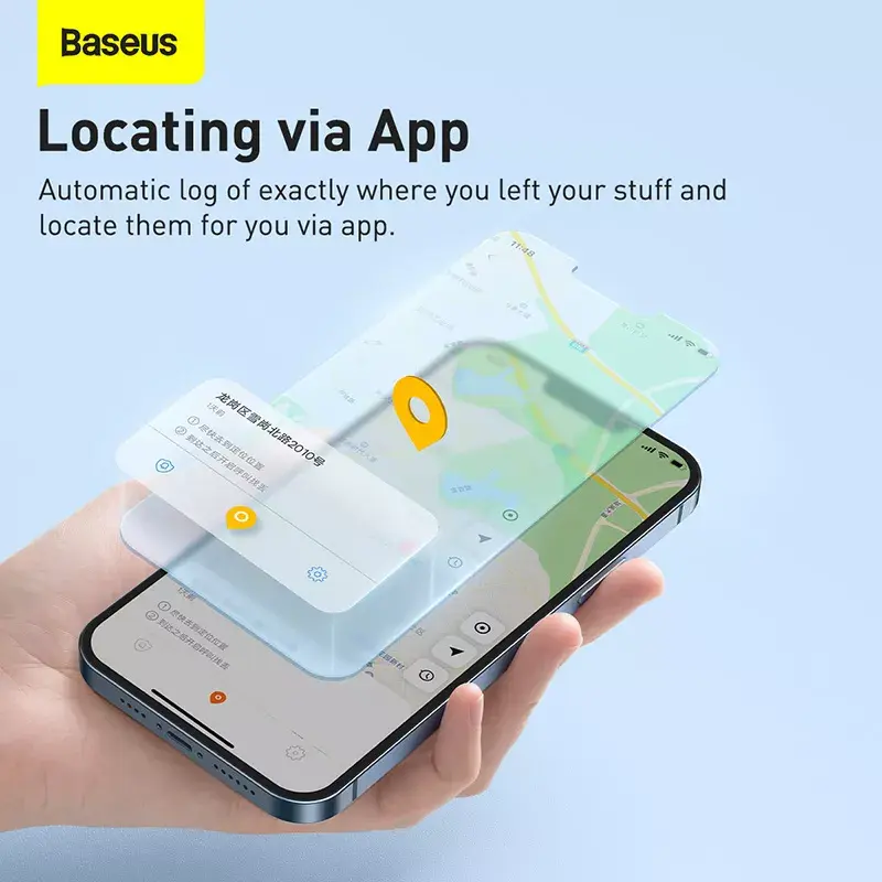 Atrašanās vietas noteikšanas ierīce Baseus T2 Pro Smart Photo 17