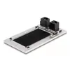 DeLOCK Кабельный ввод с щеткой и 2 x RJ45 Keystone модуль Photo 2