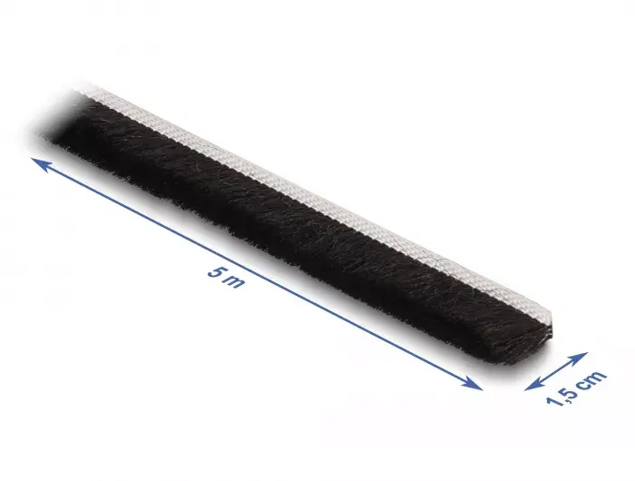 DeLOCK Brush Strip self-adhesive 15 mm Photo 3