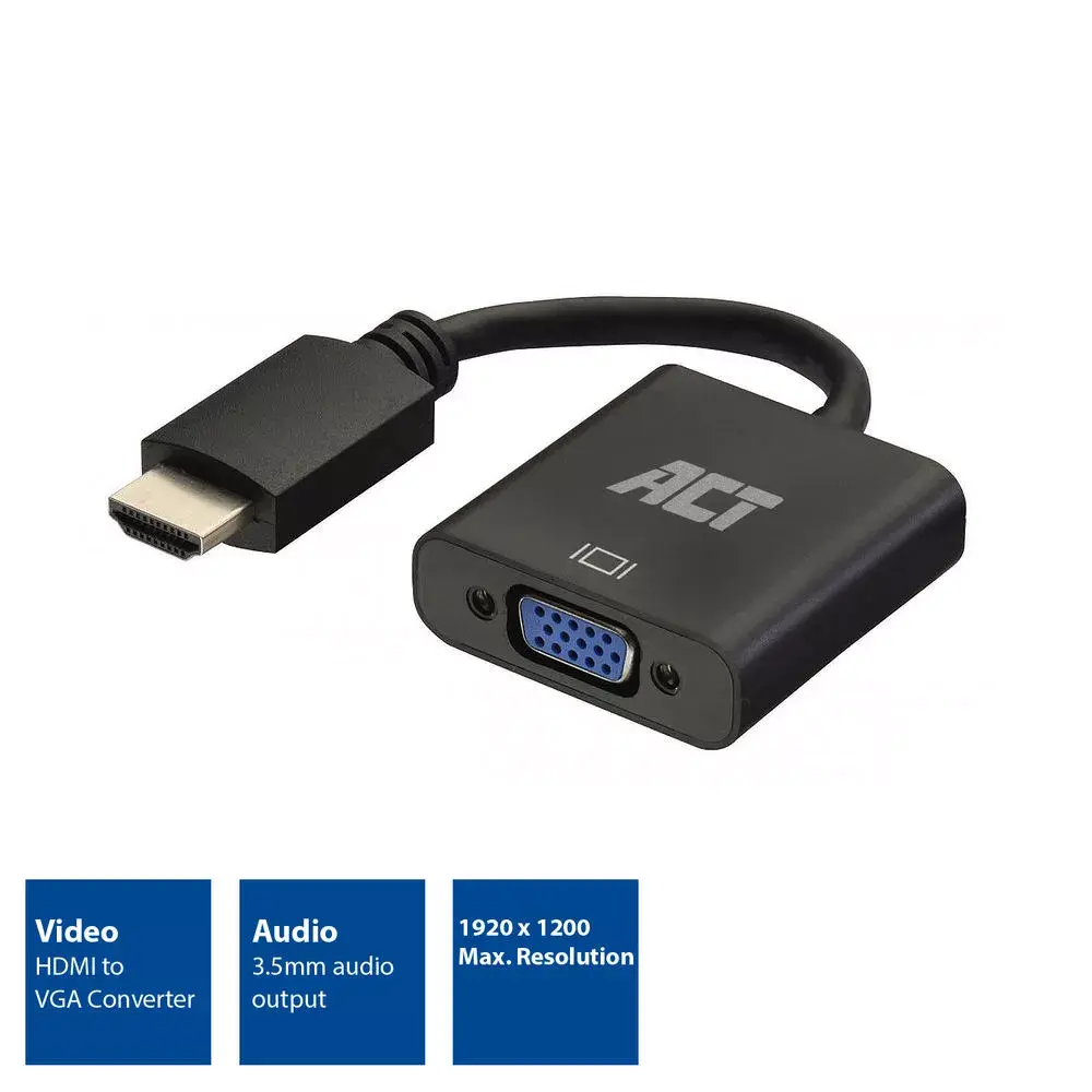 HDMI uz VGA adapteris ACT AC7535 Photo 2