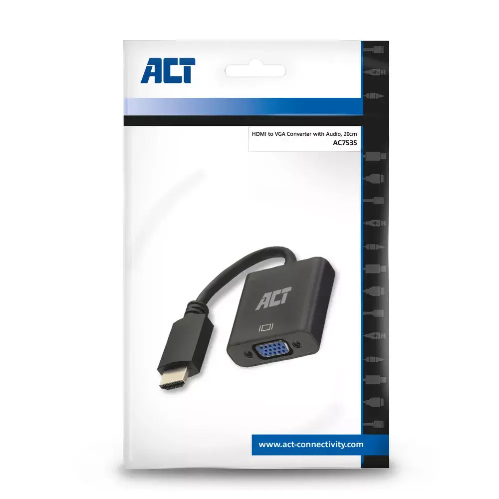 HDMI uz VGA adapteris ACT AC7535 Photo 6