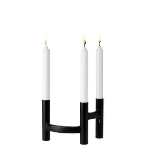 Stelton 110 candle holder Black