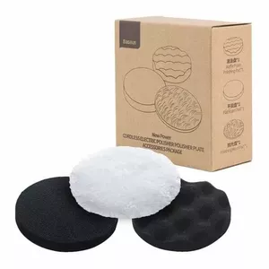 Baseus CRDLQ-C01 buffing/polishing wheel/pad Scouring pad Black, White