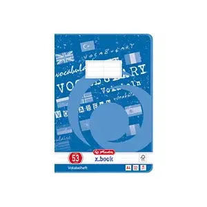 Exercise book Herlitz 1960699 Blue 32 sheets Lined paper