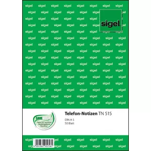 Бланк Sigel TN515 A5 50 листов белый