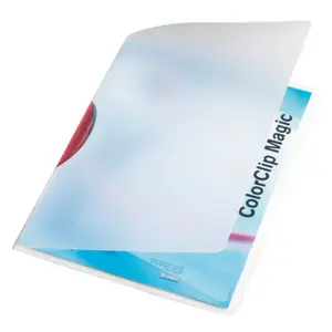 Leitz ColorClip Magic - red обложка с зажимом Полипропилен (ПП)