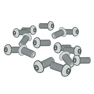 Zebra P1083320-112 Printhead Mounting Screw for Label Printers 5 Pack