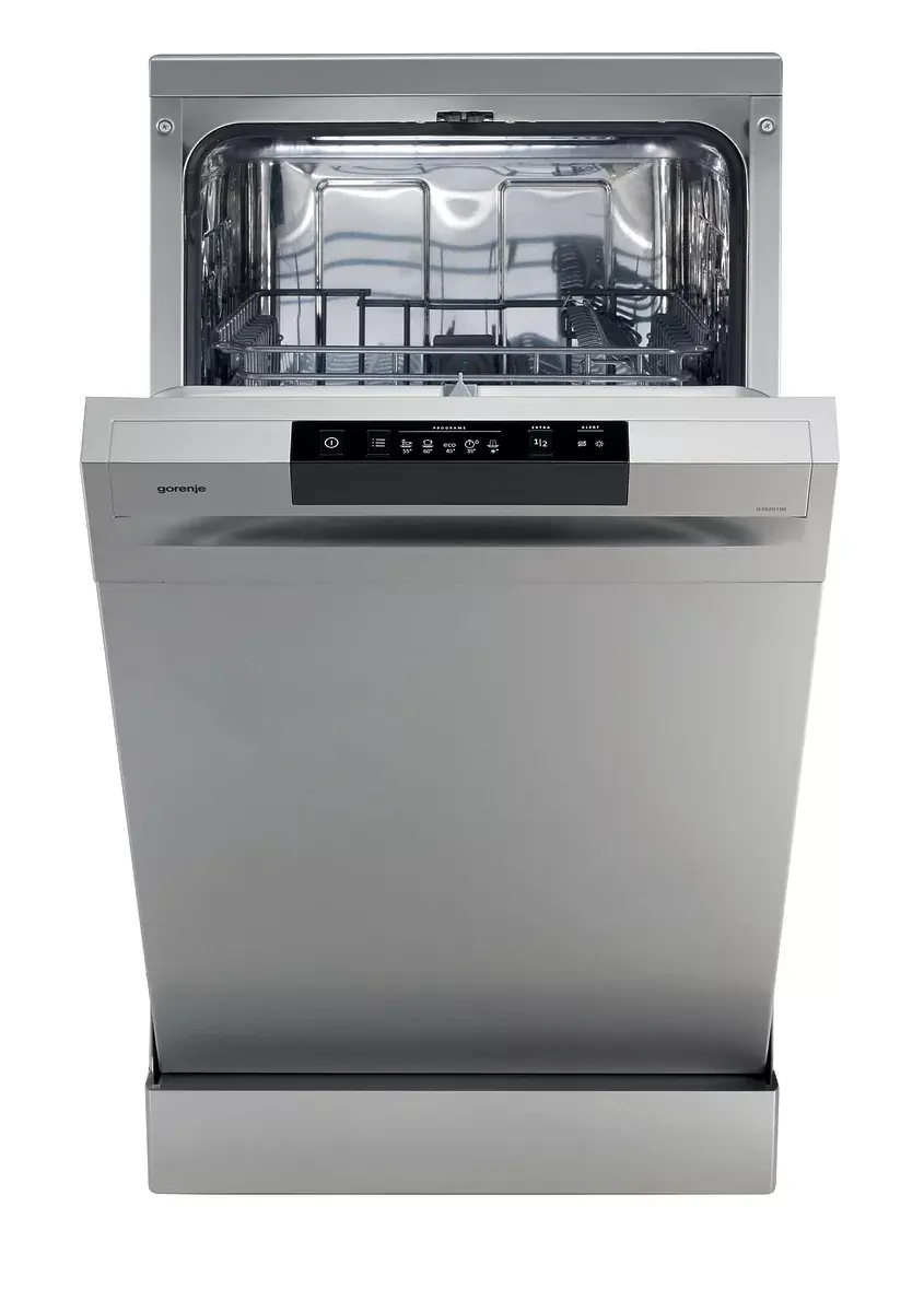 Gorenje GS520E15S отдельно стоящая узкая ПММ 45 см Photo 4