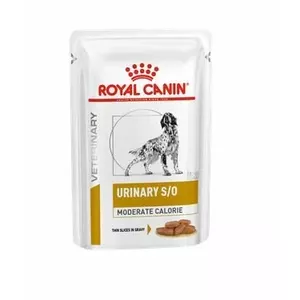 Wet dog food Royal Canin Urinary S/O Moderate Calorie pouches 12 x 100 g, adult, 80% moisture, 8% protein