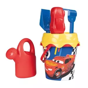 Bucket with accessories 17 cm Cars