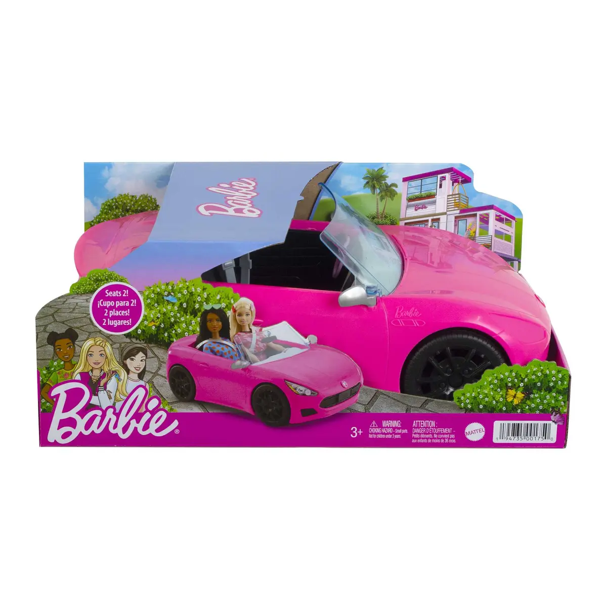 Розовый кабриолет-игрушка Barbie HBT92 Photo 6