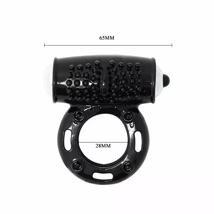 Насадка на пенис BAILE POWER RING VIBRATOR RING 10V Photo 3