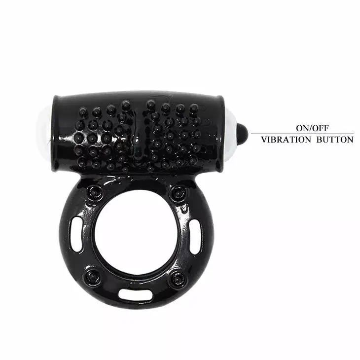 Насадка на пенис BAILE POWER RING VIBRATOR RING 10V Photo 4