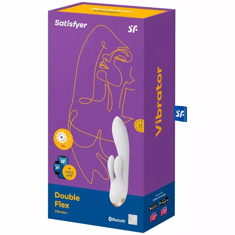 Вибратор Satisfyer Double Flex D-231290 Photo 4