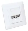 Intellinet 2-Port Cat6a 10G RJ45 Wall Plate 771917 Photo 2
