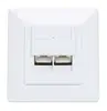 Intellinet 2-Port Cat6a 10G RJ45 Wall Plate 771917 Photo 3