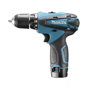 Аккумуляторная дрель-шуруповёрт Makita DF330DWE 10,8 В, Li-Ion 1,3 А·ч, бесключевой патрон 10 мм