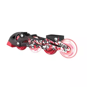 Yvolution skrituļslidas Cyber Neon Combo r.34-37 melns-arkans