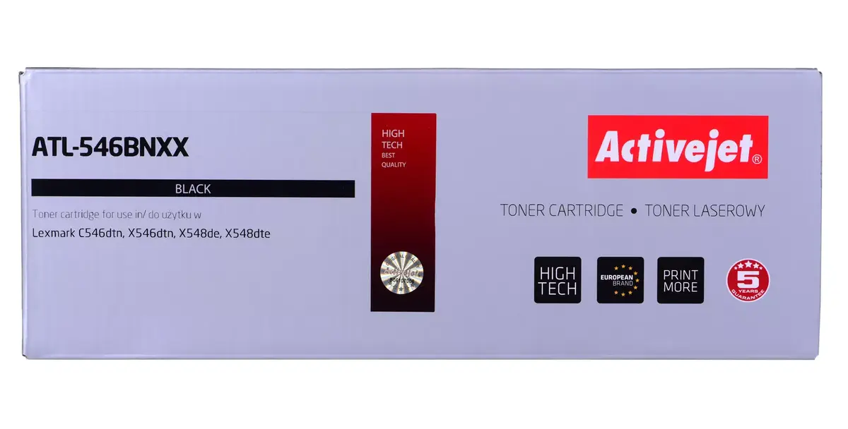 Toner ActiveJet ATL-546BNXX black, compatible with Lexmark Photo 2