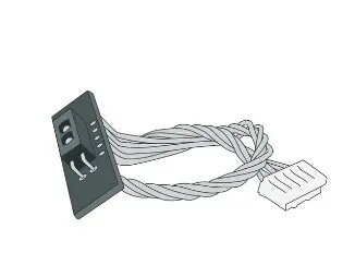 Zebra P1112640-210 Galviņas atvēršanas sensors ZD421T