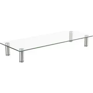 Monitor Stand SpeaKa Professional SP-9007480 Height Range 75–90 mm Transparent