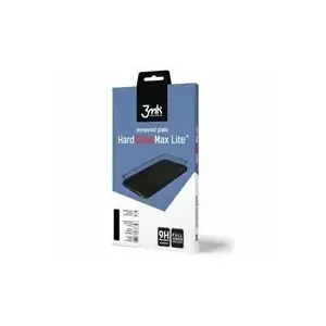Tempered Glass Screen Protector 3MK HardGlass Max Lite for Apple iPhone 13 / 13 Pro, Black