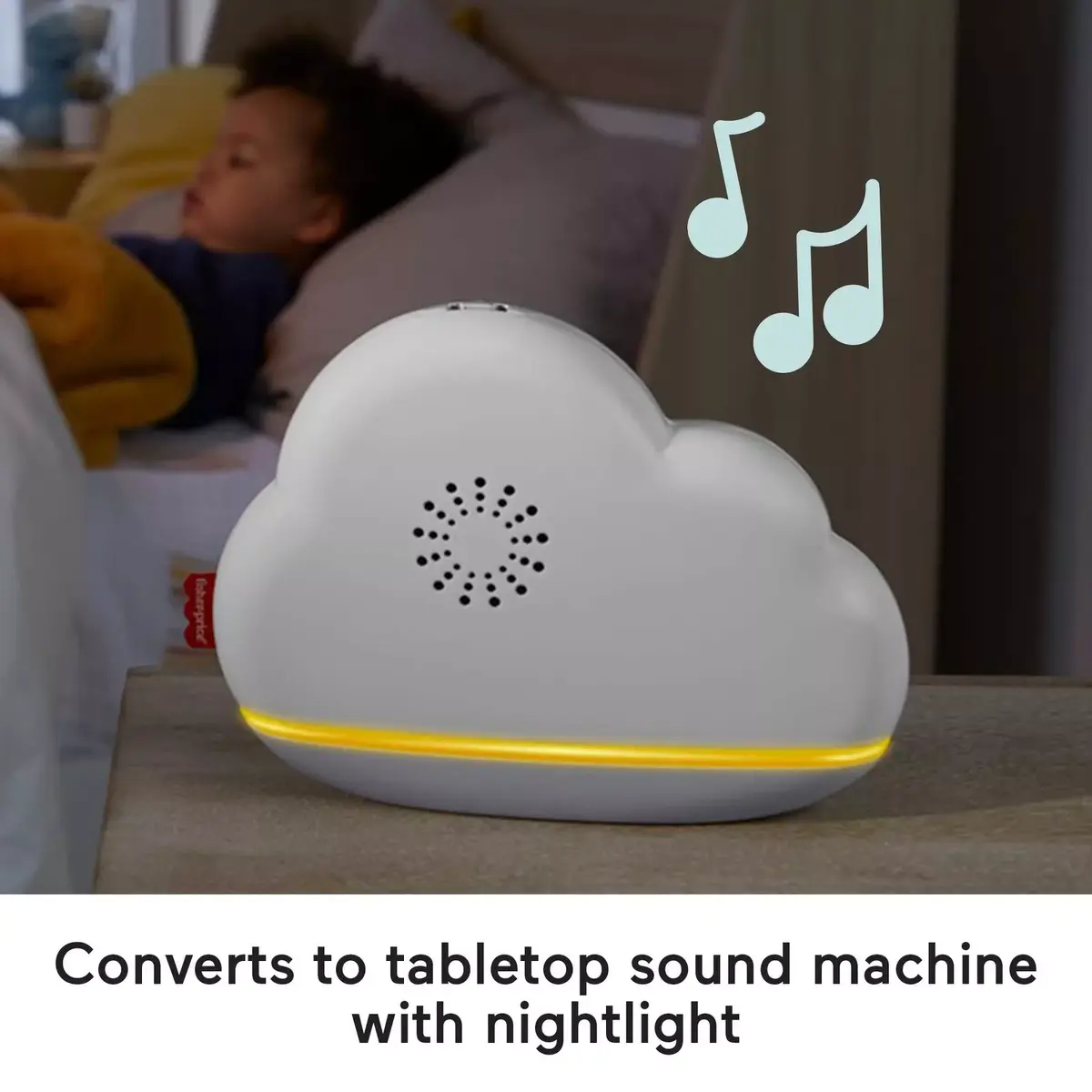 Fisher-Price Rainbow Showers Bassinet to Bedside Mobile Photo 10
