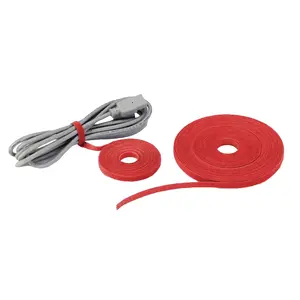 Kabeļu savilces kronšteins Alantec PK025CZE sarkans PVC, platums 9 mm, 1 gab.