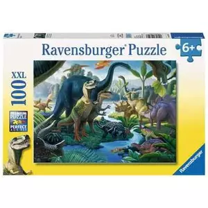 Galda spēle Ravensburger Land of the Giants — dinozauri, no 6 gadu vecuma, laukuma platums 495 mm