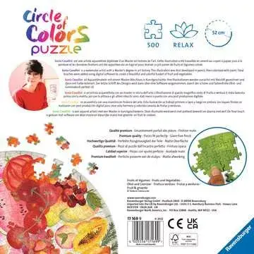 Ravensburger Fruits and Vegetables Contour — 500 элементов Photo 2