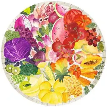 Ravensburger Fruits and Vegetables Contour — 500 элементов Photo 3