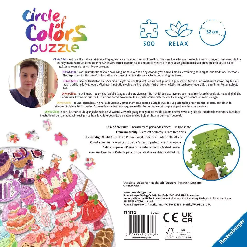 Ravensburger 17171 puzle — 500 gab. Photo 2