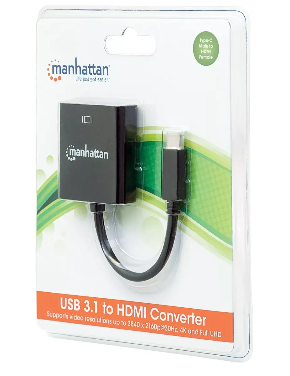 MANHATTAN USB-C на HDMI адаптер 151788 Photo 5