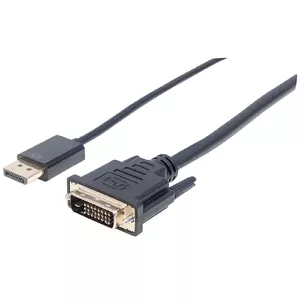 DisplayPort to DVI-D Cable Manhattan DP2DVIMM10 3m