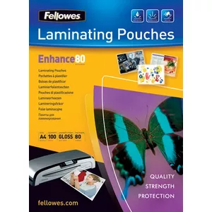 Laminator Pouch Fellowes Glossy Pouches A3 100 pcs. 80mµ