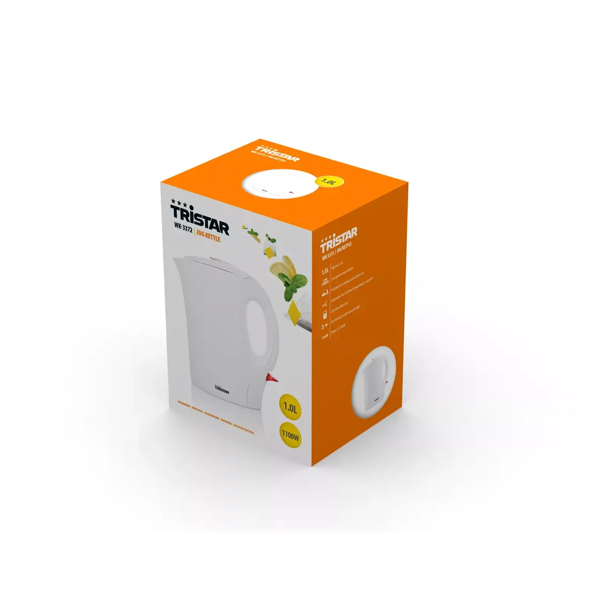 Electric kettle Tristar 1L 1100W WK-3372 Photo 7