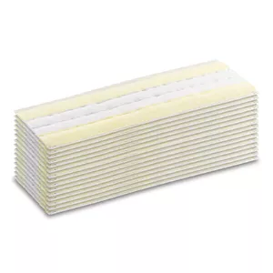 Tvaika mopu uzgaļi Karcher 2.863-299.0, 340×118×3 mm, 15 gab., bēšas/ baltas