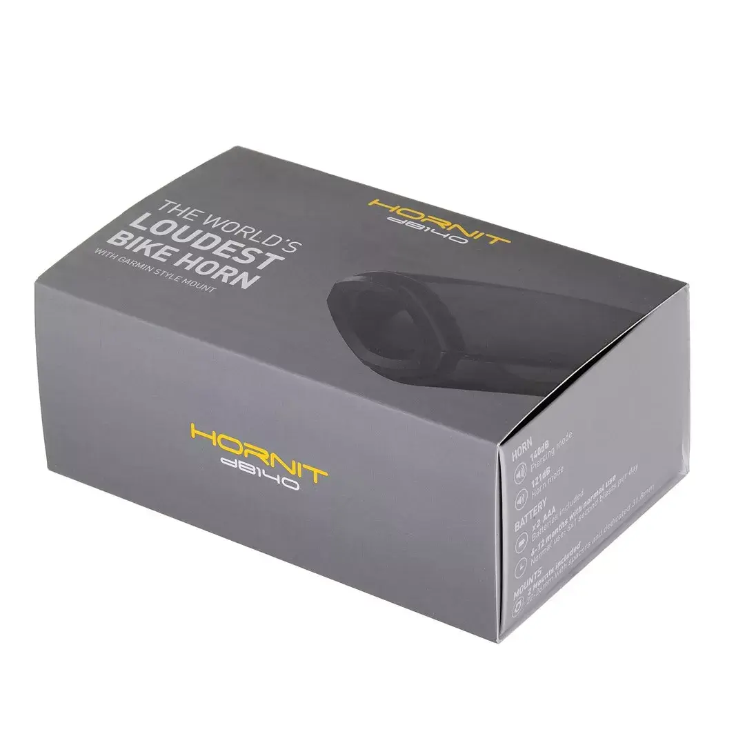 Velosipēda rags HORNIT 140 dB — kompakts skaļš Photo 8