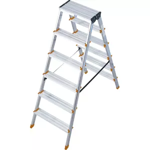 Krause Dopplo Folding ladder Aluminium