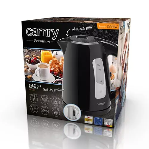 Electric kettle Camry Premium 1.7 L 2200 W CR 1255b Photo 6