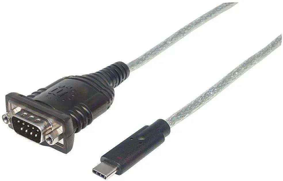 MANHATTAN USB-C → Serial (RS232/DB9) кабель PL-2303RA Photo 6